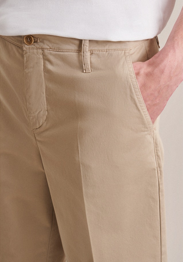 Regular Chinoshorts Uni in Braun | Seidensticker Onlineshop
