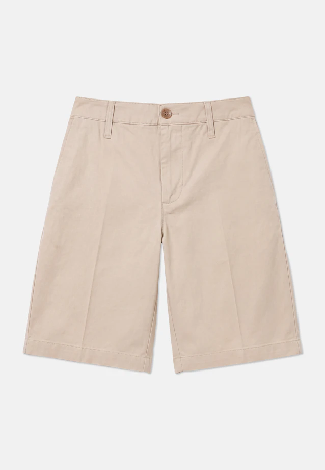 Regular Short Chino Uni in Marron |  Seidensticker Onlineshop