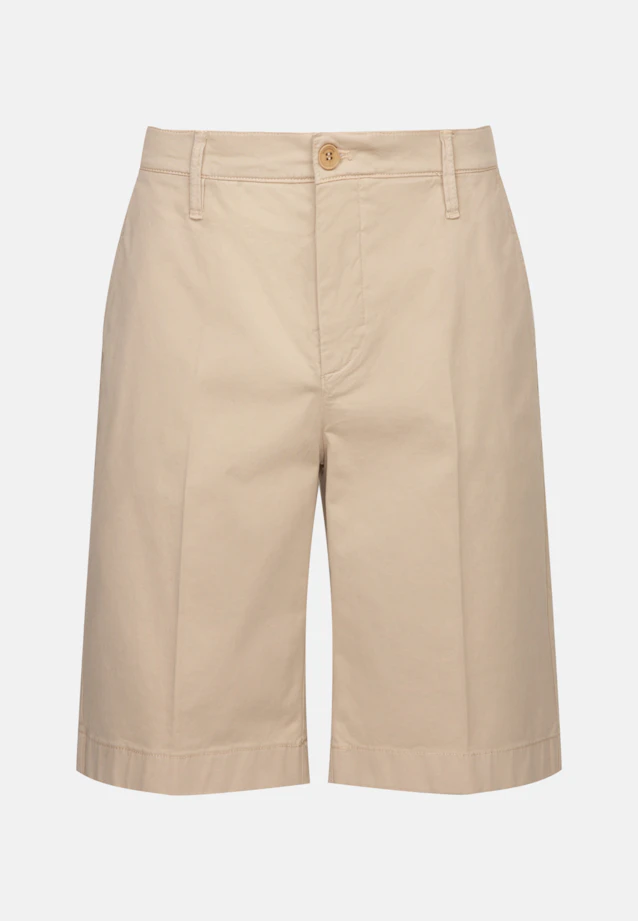 Regular Short Chino Uni in Marron |  Seidensticker Onlineshop