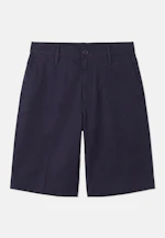 Regular Short Chino Uni in Bleu Foncé |  Seidensticker Onlineshop