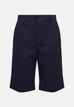 Regular Short Chino Uni in Bleu Foncé |  Seidensticker Onlineshop