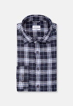 X-Slim Chemise d'affaires carreaux in Bleu Foncé |  Seidensticker Onlineshop