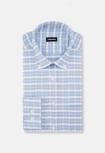 Regular Casual Hemd Karo in Hellblau |  Seidensticker Onlineshop