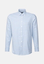 Twill Casual Hemd in Regular mit Button-Down-Kragen in Hellblau |  Seidensticker Onlineshop