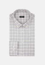 Twill Casual Hemd in Regular mit Button-Down-Kragen in Grau |  Seidensticker Onlineshop