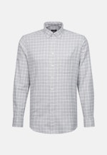 Regular Casual shirt Check in Grey |  Seidensticker Onlineshop
