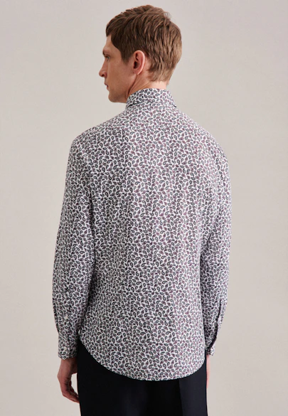 Slim Performance shirt Paisley in Red |  Seidensticker Onlineshop