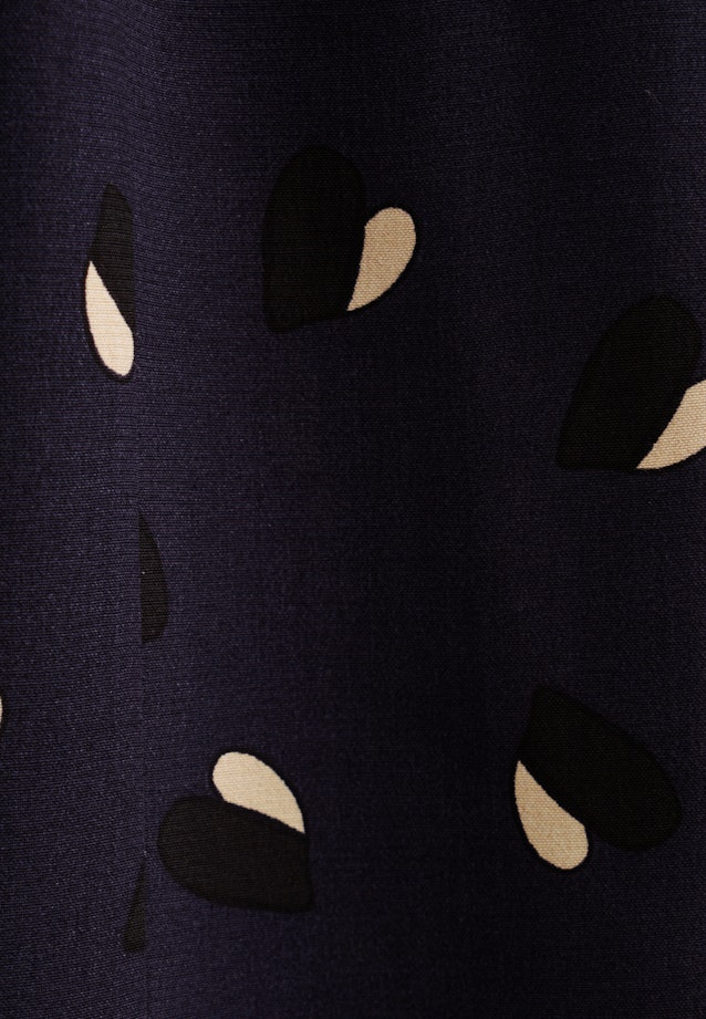 Crepe Maxi (ankle length) Dress in Dark Blue |  Seidensticker Onlineshop