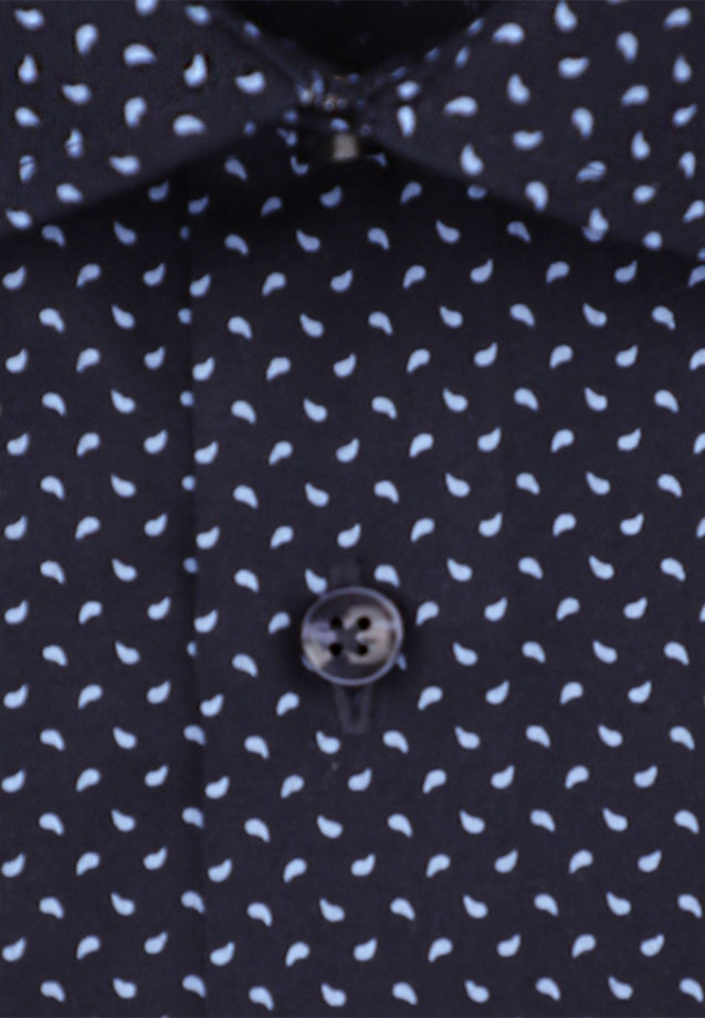 X-Slim Business shirt Paisley in Dark Blue |  Seidensticker Onlineshop