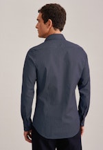 Twill Business Hemd in X-Slim mit Kentkragen in Dunkelblau |  Seidensticker Onlineshop