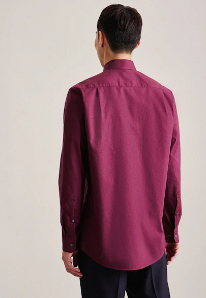 Regular Business shirt Uni in Red |  Seidensticker Onlineshop