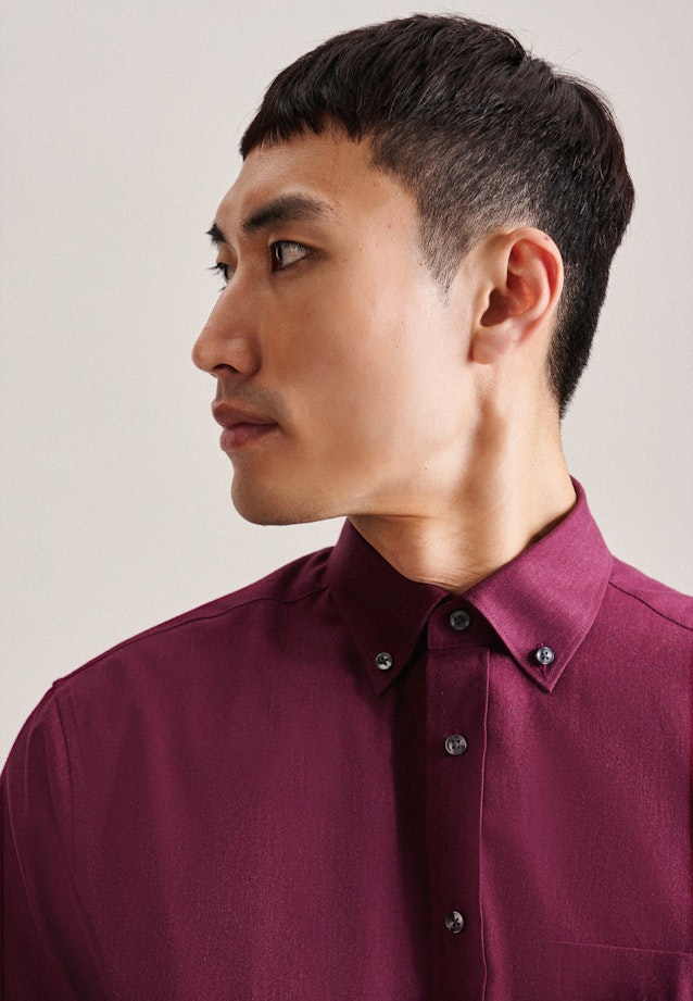 Regular Business shirt Uni in Red |  Seidensticker Onlineshop