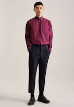 Regular Chemise d'affaires Uni in Rouge |  Seidensticker Onlineshop