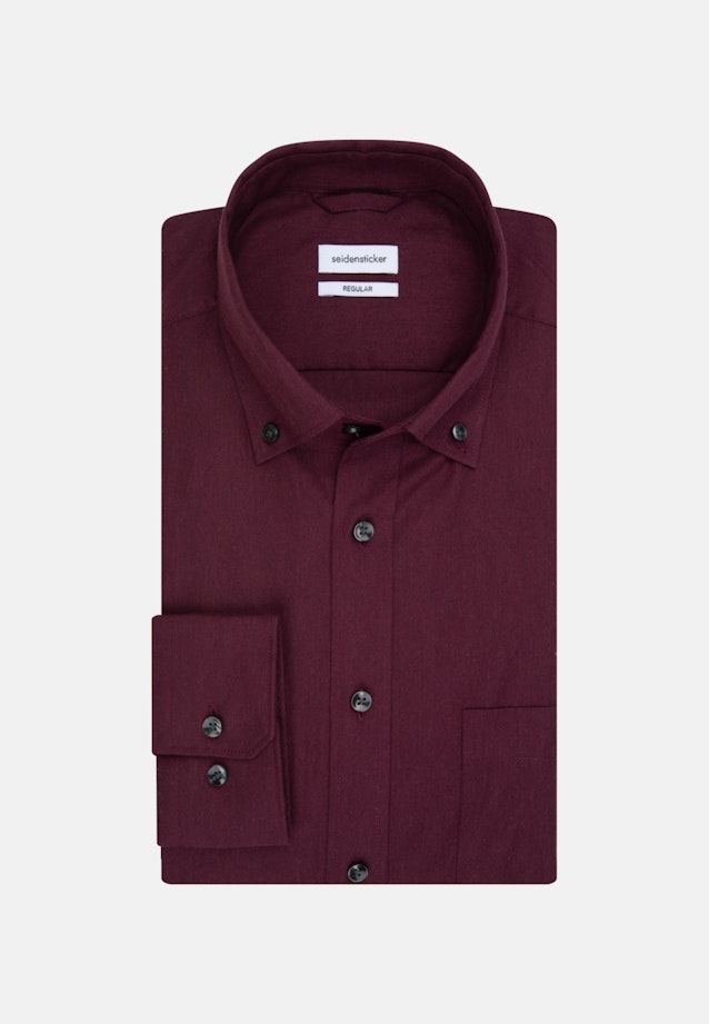 Business overhemd in Regular with Button-Down-Kraag in Rood |  Seidensticker Onlineshop