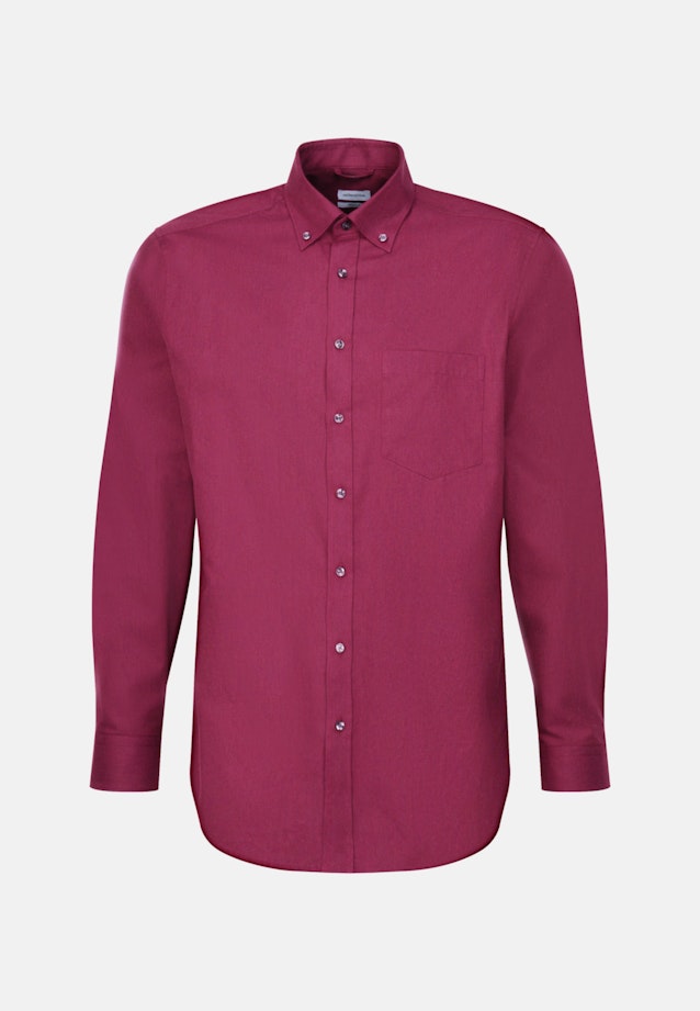 Regular Business shirt Uni in Red |  Seidensticker Onlineshop