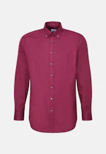 Regular Chemise d'affaires Uni in Rouge |  Seidensticker Onlineshop