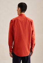 Regular Chemise d'affaires Uni in Orange |  Seidensticker Onlineshop