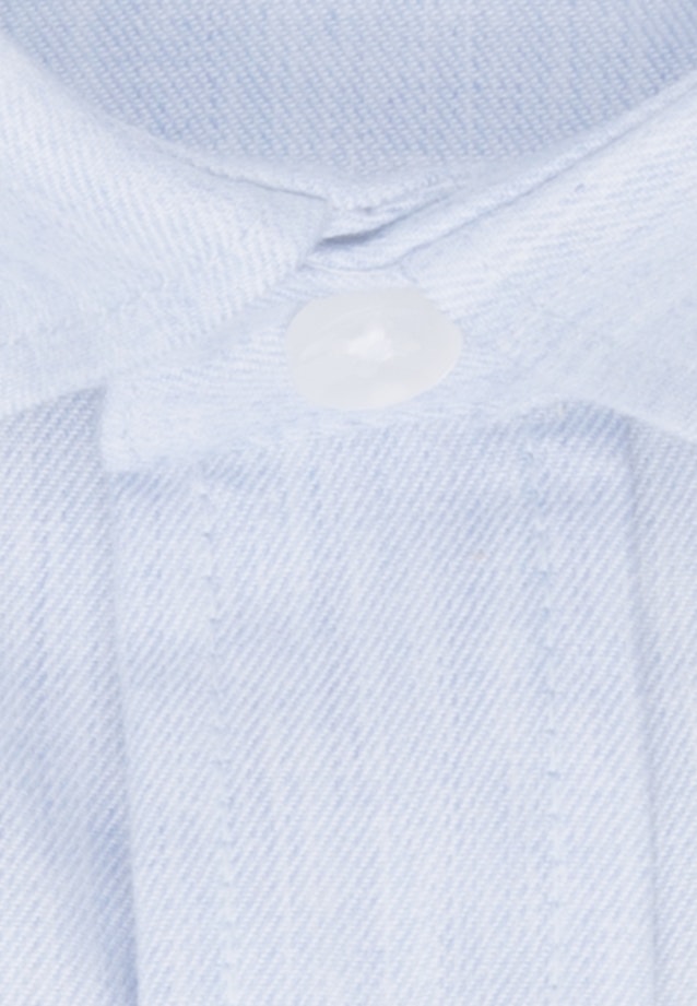Twill Business Hemd in Regular mit Button-Down-Kragen in Hellblau |  Seidensticker Onlineshop