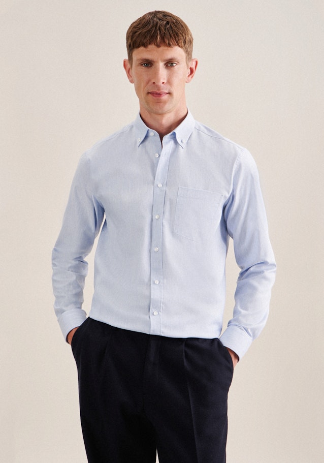 Regular Business Hemd Uni in Hellblau | Seidensticker Onlineshop