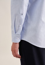 Twill Business Hemd in Regular mit Button-Down-Kragen in Hellblau |  Seidensticker Onlineshop