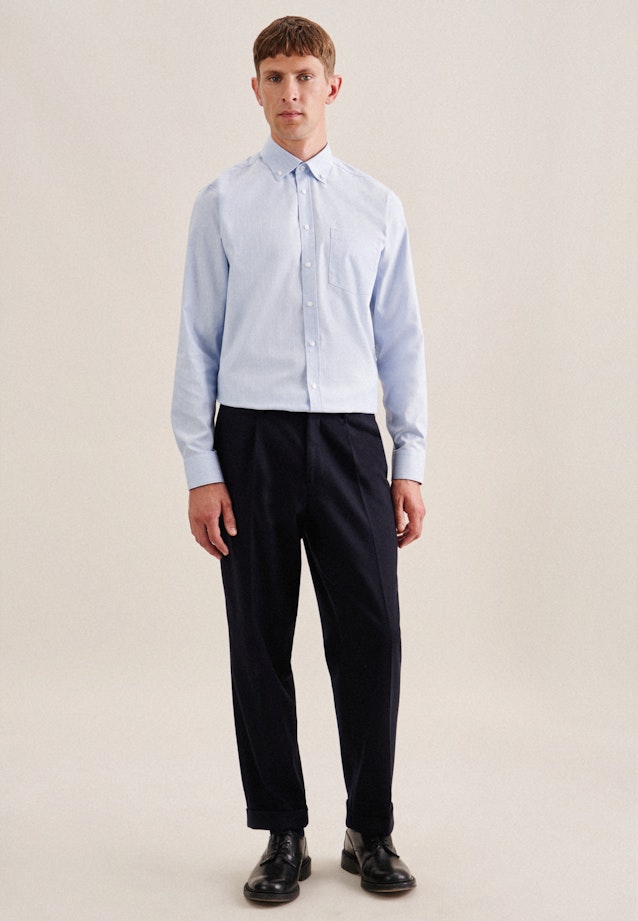 Regular Business Hemd Uni in Hellblau |  Seidensticker Onlineshop