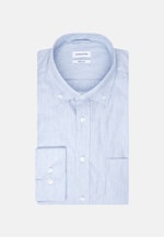 Twill Business Hemd in Regular mit Button-Down-Kragen in Hellblau |  Seidensticker Onlineshop