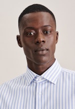 Shaped Chemise d'affaires rayures in Bleu Clair |  Seidensticker Onlineshop