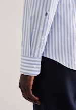 Shaped Chemise d'affaires rayures in Bleu Clair |  Seidensticker Onlineshop