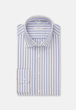 Shaped Business Hemd Streifen in Hellblau |  Seidensticker Onlineshop