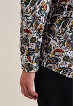 Regular Business shirt Floral in Green |  Seidensticker Onlineshop