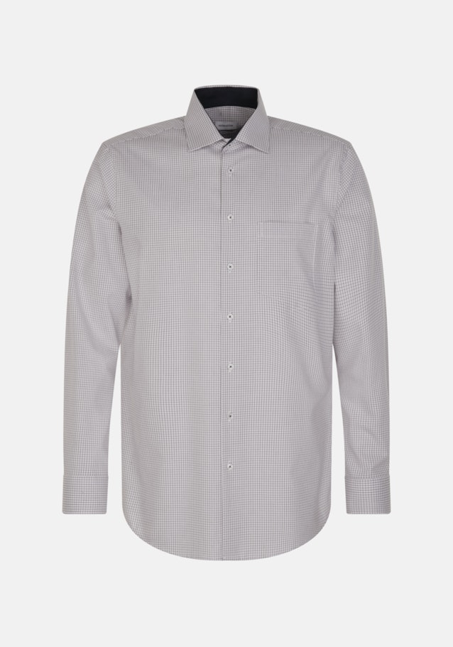Non-iron Poplin Business Shirt in Regular with Kent-Collar in Purple |  Seidensticker Onlineshop