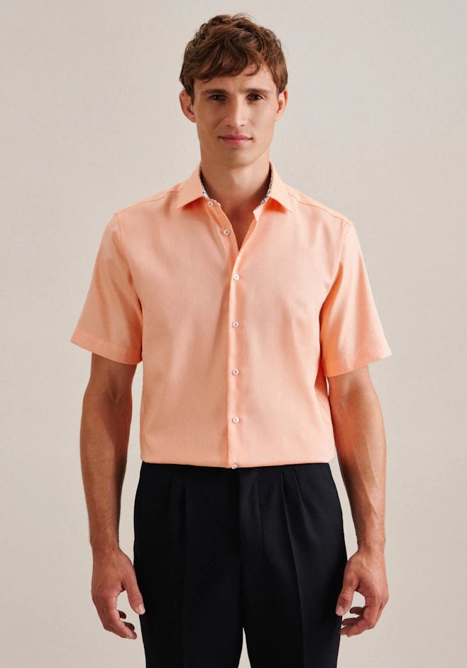 Regular Business Hemd Uni in Orange | Seidensticker Onlineshop
