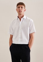 Regular Business Hemd Uni in Weiß |  Seidensticker Onlineshop