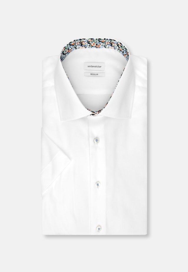 Regular Business Hemd Uni in Weiß |  Seidensticker Onlineshop