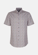 Regular Business shirt Floral in Dark Blue |  Seidensticker Onlineshop