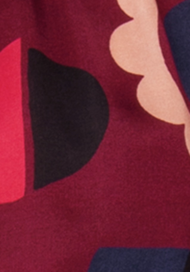 Satin Midi (knee-length) Dress in Red |  Seidensticker Onlineshop