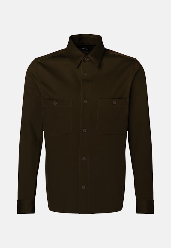 Kraag Overhemd in Groen |  Seidensticker Onlineshop