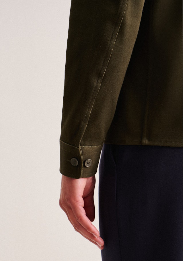 Collar Jacket in Green |  Seidensticker Onlineshop