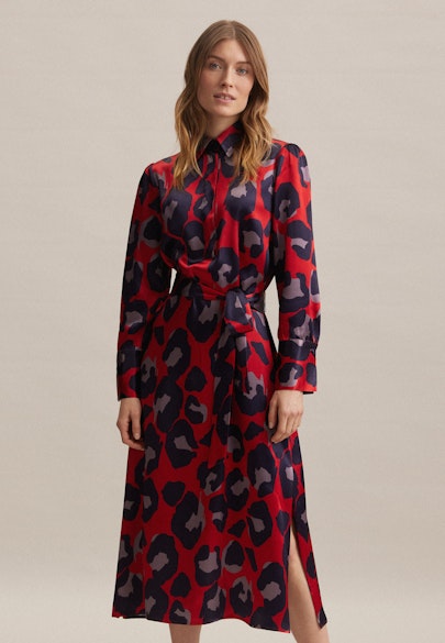 Dress Print in Red |  Seidensticker Onlineshop