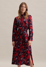 Robe Regular Manche Longue in Rouge |  Seidensticker Onlineshop