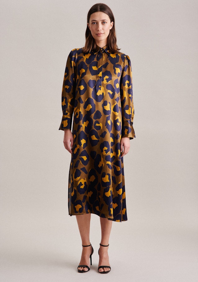 Satin Maxi Kleid in Grün | Seidensticker Onlineshop