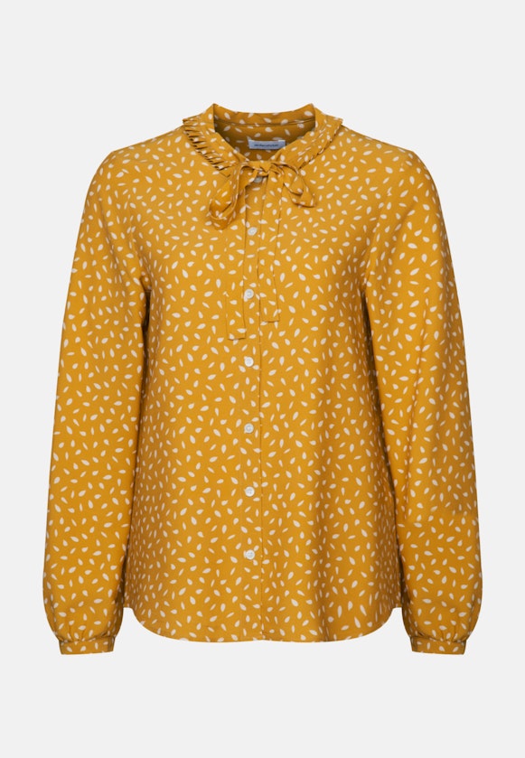 Stand-Up Blouse Print in Yellow |  Seidensticker Onlineshop
