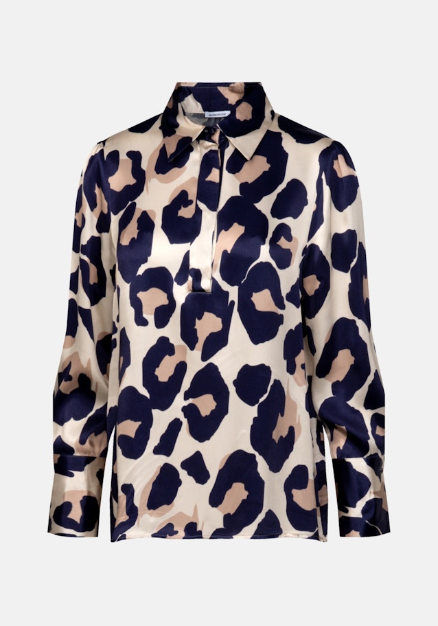 Long sleeve Satin Shirt Blouse in Ecru |  Seidensticker Onlineshop