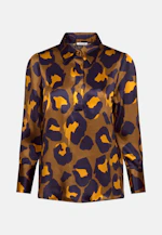 Shirt blouse Print in Green |  Seidensticker Onlineshop