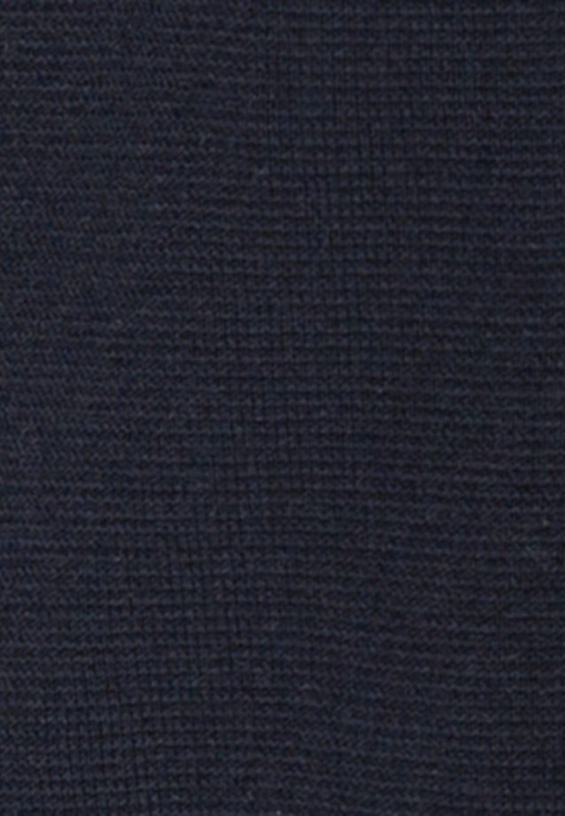 Collar Knit Jacket in Dark Blue |  Seidensticker Onlineshop