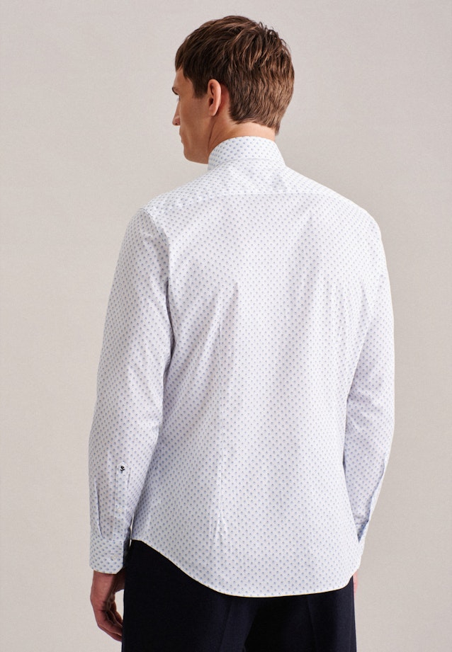 Business overhemd in Slim with Kentkraag in Lichtblauw | Seidensticker Onlineshop