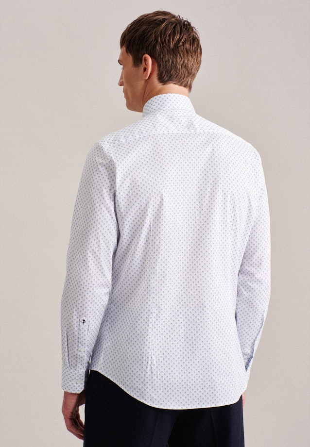 Business Shirt in Slim with Kent-Collar in Light Blue |  Seidensticker Onlineshop