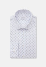 Slim Business Hemd Druck in Hellblau |  Seidensticker Onlineshop