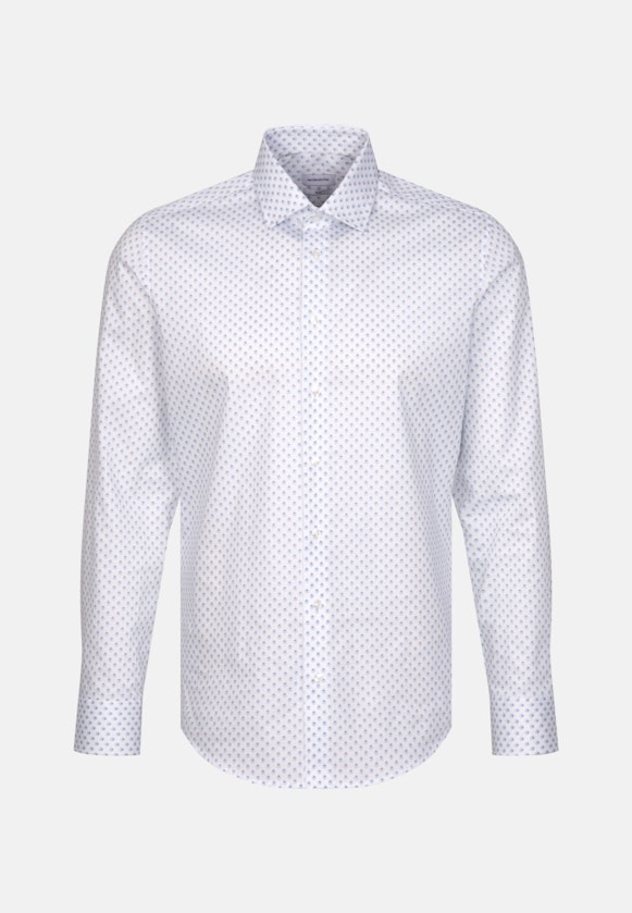 Business Shirt in Slim with Kent-Collar in Light Blue |  Seidensticker Onlineshop