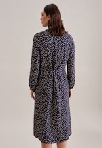 Robe Regular Manche Longue in Bleu Foncé |  Seidensticker Onlineshop